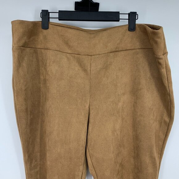 Pioneer Woman Leggings Faux Suede Pull On Skinny Ankle - Picture 3 of 9